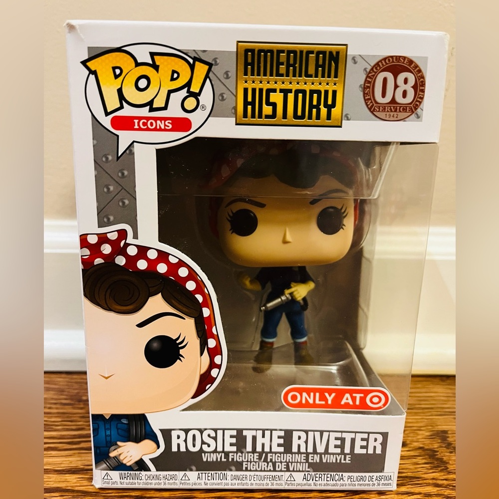 Funko Pop! Icons 08 American History - Rosie The Riveter - Target Exclusive